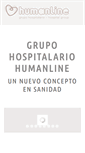 Mobile Screenshot of humanline.es